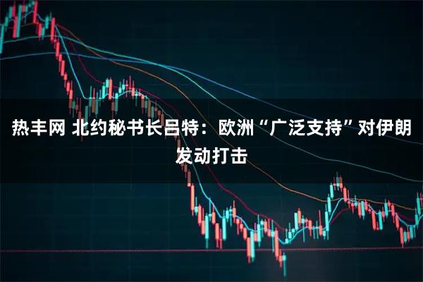 热丰网 北约秘书长吕特：欧洲“广泛支持”对伊朗发动打击