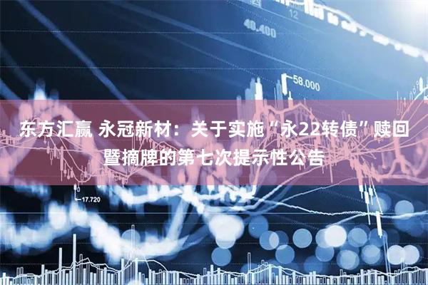 东方汇赢 永冠新材：关于实施“永22转债”赎回暨摘牌的第七次提示性公告