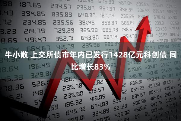 牛小散 上交所债市年内已发行1428亿元科创债 同比增长83%