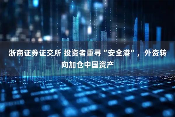 浙商证券证交所 投资者重寻“安全港”，外资转向加仓中国资产