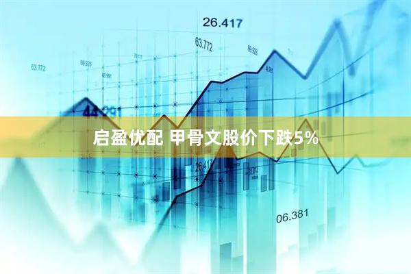 启盈优配 甲骨文股价下跌5%