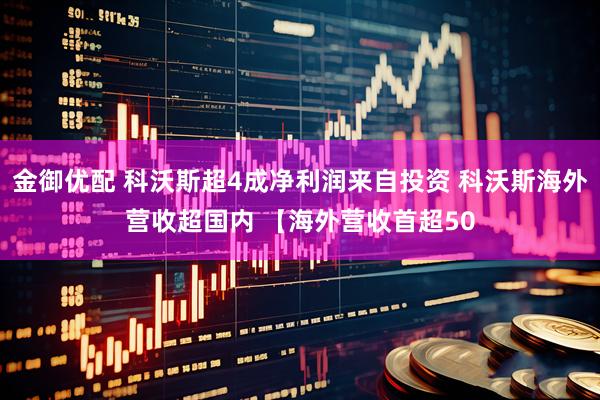 金御优配 科沃斯超4成净利润来自投资 科沃斯海外营收超国内 【海外营收首超50